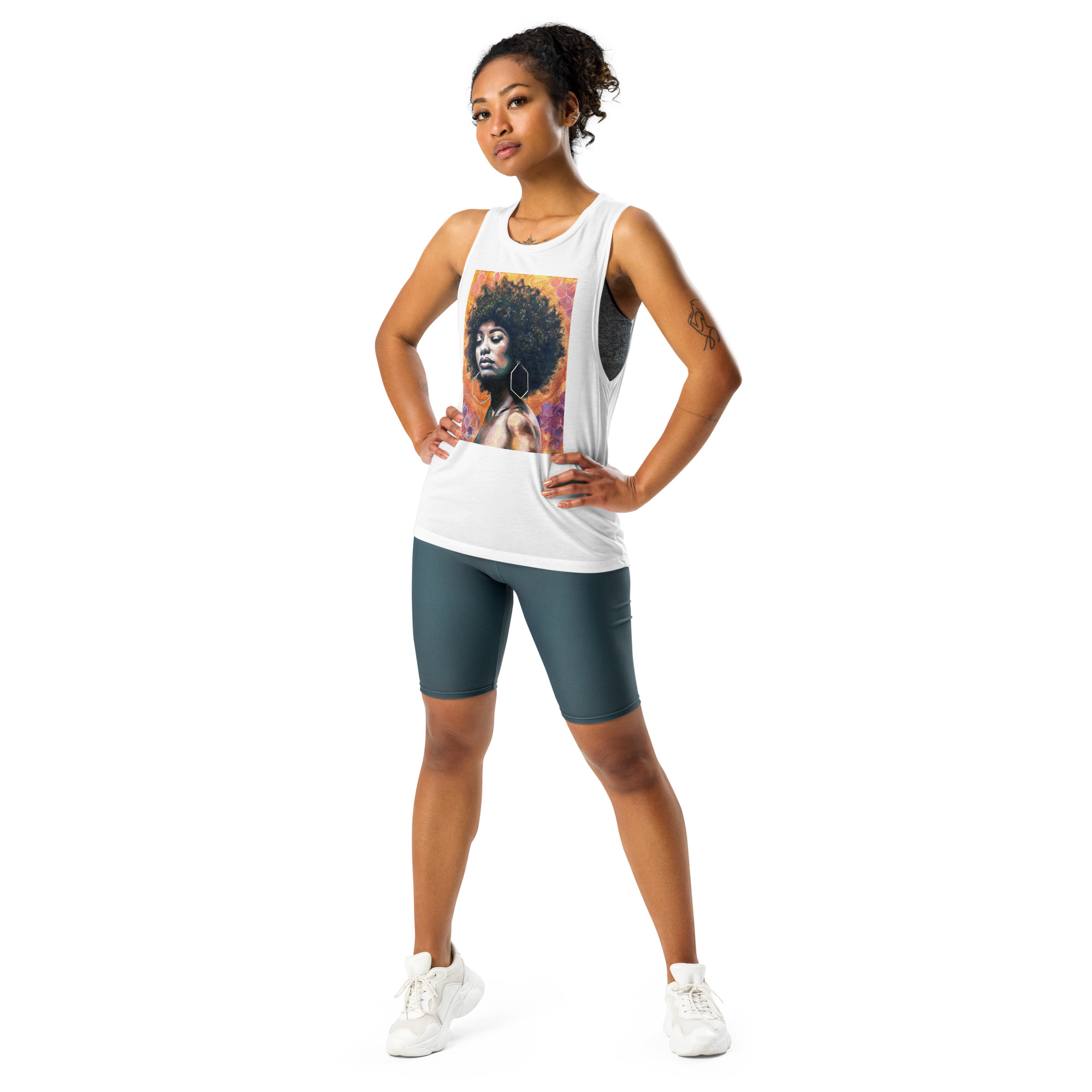 Queen B Art Tank - Image 2